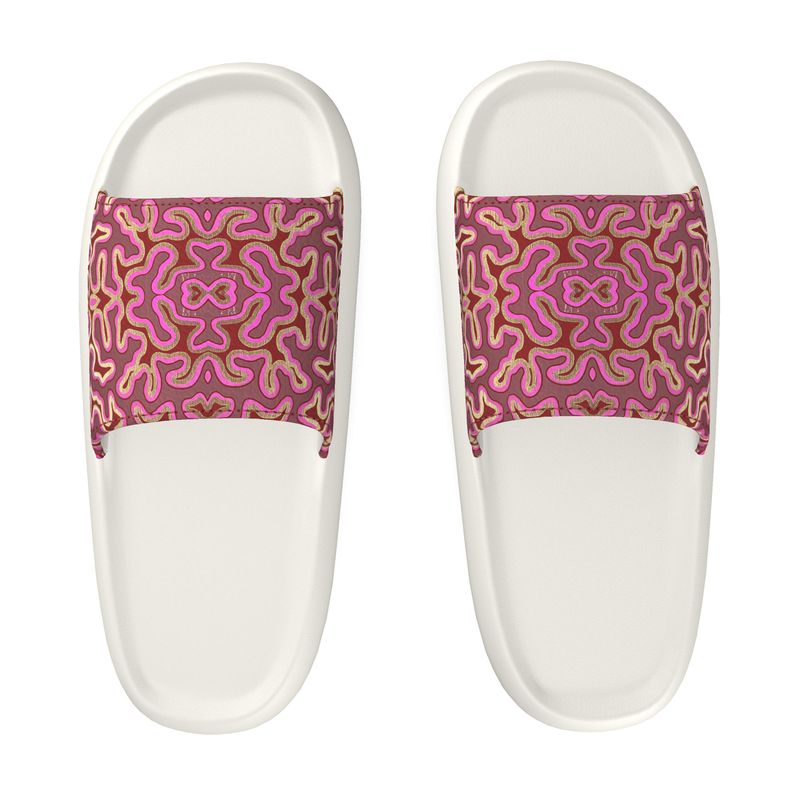 Pillow Sliders, Royal Pink