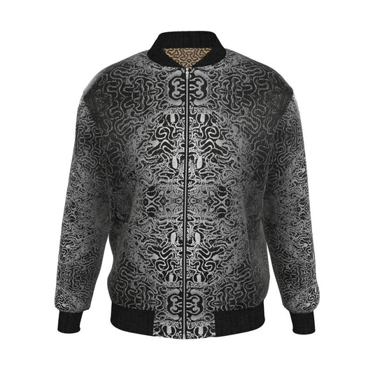 Reversible Silk Satin/Cotton Bomber